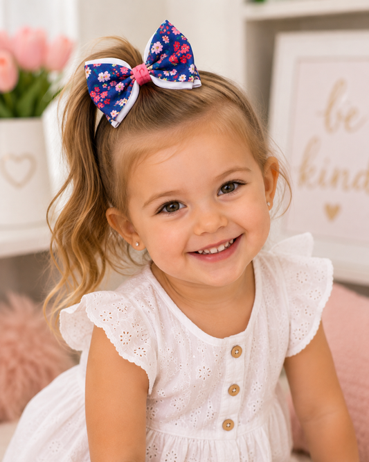 Girls JoJo Siwa Nautical & Stripe Hair Bows – Kids Hair Bow Accessories